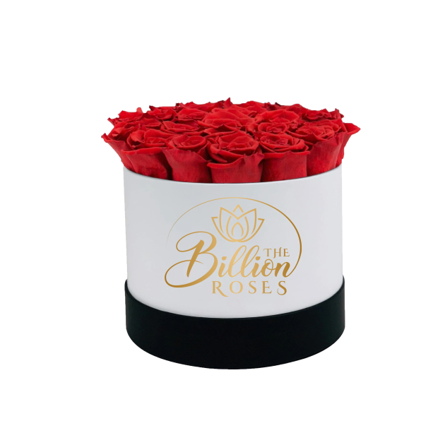 Classic White Box | Love Edition | Red Roses